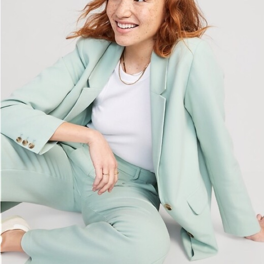 Old Navy Mint 2 Button Blazer - image 3